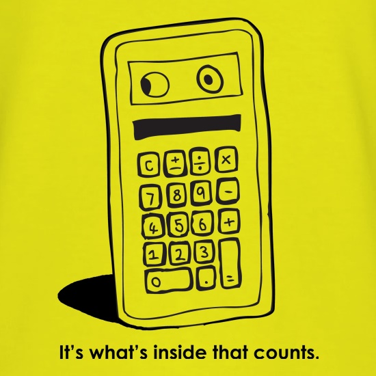 It's What's Inside That Counts t shirt